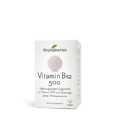 Phytopharma Vitamin B12 500 Lozenges – energy and nerve support tablets (30 pcs)